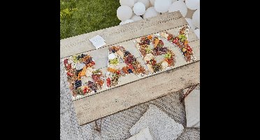 Hapjesplank - Baby Wit - Karton - Wit - 41.5 cm