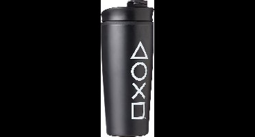 Playstation - Logo en Pictogrammen Onyx Metalen Reisbeker