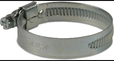 Mega Wormschroefslangklem staal gegalvaniseerd 90 mm x 110 mm type W1 12 mm, per 10 stuks