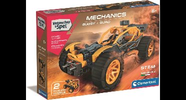 Clementoni - Wetenschap & Spel Mechanics - Buggy Automodel Kit - Constructie Speelgoed - STEM Speelgoed - Vanaf 3 jaar