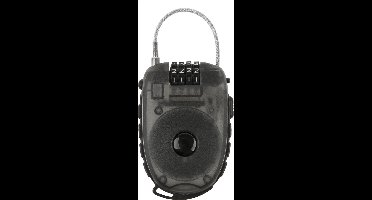 Kabelslot met oprolbare staalkabel M-Wave Lock 'n Roll - 90 cm x 2,4 mm (op M-wave kaart)