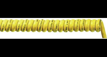 LAPP 71220133 Spiraalkabel ÖLFLEX® SPIRAL 540 P 1000 mm / 3500 mm 4 G 1 mm² Geel 1 stuk(s)