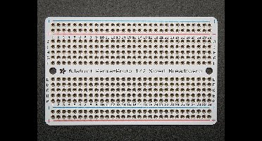 Prototyping board PermaProto half-sized breadboard PCB Adafruit 1609