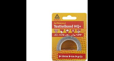 Deltafix ducttape zelfklevend textielband hq+ groen 4 m x 19 mm