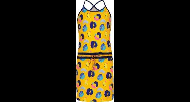 4PRESIDENT Meisjes jurk - Leopard AOP - Maat 110 - Meisjes jurken