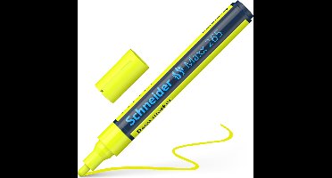 Schneider krijtmarker - Maxx 265 - geel - krijtstift - S-126505