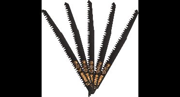 DeWalt DT2352 Reciprozaagblad - 240 x 5,0/6,5mm - Hout (5st)