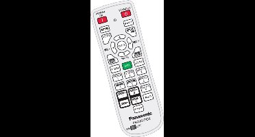 Afstandsbediening geschikt voor de PANASONIC PT-EZ570L beamer, vervangt 6451055569 / N2QAYA000041