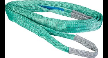 Silverline Hijsband - Draagcapaciteit 2 Ton - Lengte 4 meter