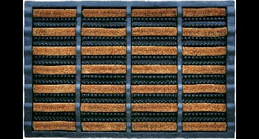 Benson - Rubberen Deurmat met Kokos Borstels - 40 x 60 cm