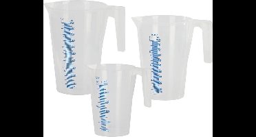 Kerbl Maatbeker met handvat en schenktuit, met vulling schaal voor 500ml