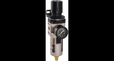 Air-Pro Olie- & Waterafscheider met druk- & filterregelaar 1/2