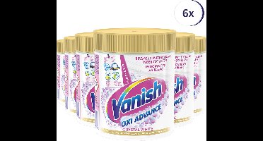 Vanish Oxi Advance Multi Power Crystal White Powder 470 gr x6