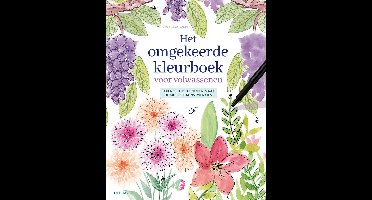 Het omgekeerde kleurboek v. volwassenen