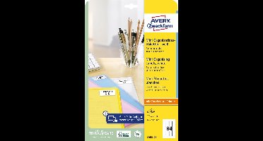 Avery printeretiketten Mini-etiketten, Laser, Wit, 2100 pcs.