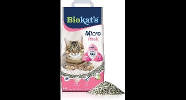 Biokat's Micro Fresh - 14 L - Kattenbakvulling - Klontvormende - Zomergeur