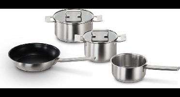 Bosch Hez9Se040 Pannenset 4-Delig Glas/Rvs