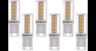 Groenovatie LED Lamp - G9 Fitting - 3.5W - SMD - 6-Pack
