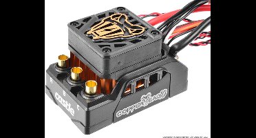 Castle Creations - COPPERHEAD 10 - 16.8V, WP Sensored/Sensorless ESC - 2S/3S/4S