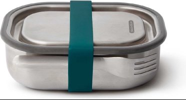 Black+Blum RVS Lunchbox - 600ml - Blauw