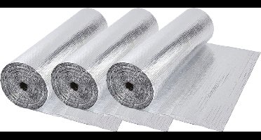 Benson Radiatorfolie - 3x - 250 x 45 cm - aluminium - energiebesparende isolatiefolie