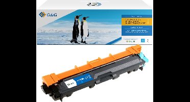 G&G TN245 Toner Alternatief voor Brother TN-241 TN-245 cyaan - Hoge Capaciteit