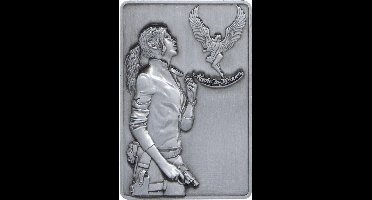 FaNaTtik Resident Evil - Collectible Ingot Claire Redfield Limited Edition Verzamelobject - Zilverkleurig