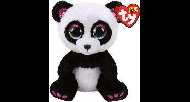 Ty Beanie Buddy Paris Panda - Knuffel van 24 cm - Zacht pluche