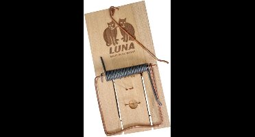 Luna muizenklem - 4 stuks - traditionele houten muizenklem -