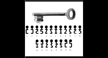 Poortsleutel S91 Nr 12 Nemef