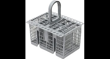 Bestekmand Vaatwasser - Grijs - Universeel - Bestekkorf - Bestekmandje geschikt voor o.a. Siemens, AEG, Whirlpool - Indesit - Bosch - Siemens - Bauknecht
