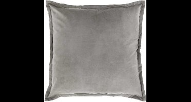 Unique Living - Kussen Basics - 50x50cm - Chateau Grijs