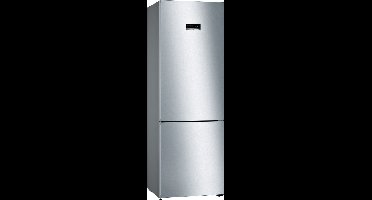Bosch KGN49XLEA - Serie 4 - Koel-vriescombinatie - Extra breed - RVS - NoFrost nooit meer ontdooien - VitaFresh: houdt etenswaren langer vers in gekoelde lades