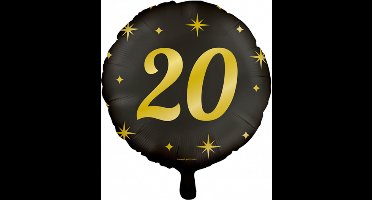 Classy party foil balloons - 20 jaar
