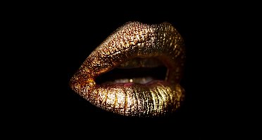 Decostar Schilderij Amaris | Goud | 80 x 80 cm