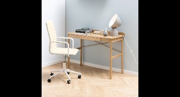 Sohome Bureau Suliman Eiken met lade, 110 x 50cm - Naturel