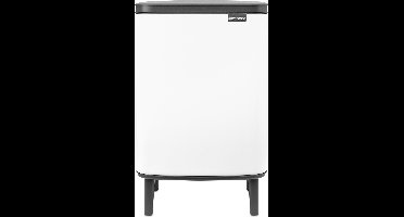 Brabantia Bo Hi Prullenbak - 12 liter - White
