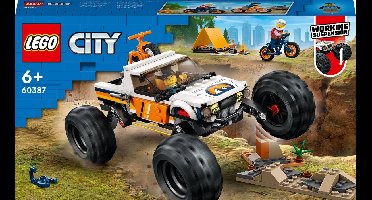 LEGO City 4x4 Terreinwagen avonturen - 60387