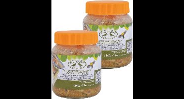 Best for Birds Vogelvoer - 2x - Vruchten pindakaas voor vogels - 340 gram - vogels voeren - vruchtenpindakaas - 4 seizoenen