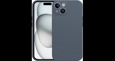 Just in Case hoesje geschikt voor iPhone 15 Hoesje - Color Backcover - Blauw