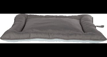 Grijs/blauw katten/honden huisdieren matje/kussen 60 cm