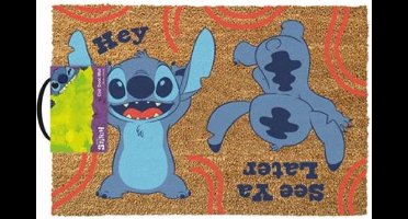 Lilo & Stitch Hey - See Ya Later Unisex Deurmat - meerkleurig - Standard