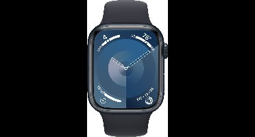 Apple Watch Series 9 - GPS + Cellular - 45mm - Midnight Aluminium Case with Midnight Sport Band - M/L