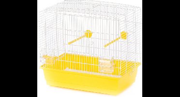 Kooi natalia 2 Geel/wit 46x28x42cm