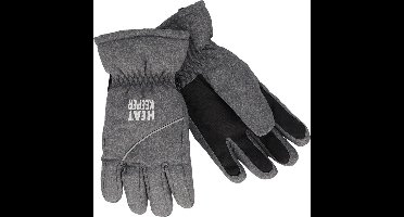 Heatkeeper - Skihandschoenen kinderen - Grijs - 5/8 Jaar - 1-Paar - Skihandschoenen kinderen 8 jaar