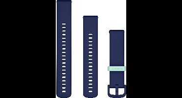 Garmin Quick release - Horlogeband - Siliconen - 20 mm - Navy - Geschikt voor Vivoactive 5
