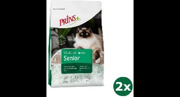 Prins cat vital care senior kattenvoer 2x 4 kg