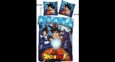 Dragon Ball Z Dekbedovertrek Super - Eenpersoons - 140 x 200 cm - Polyester