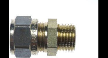 Gimeg Puntstuk Recht 1/4 inch Buiten X 8/10 Knelkoppeling