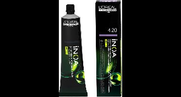 Permanente Kleur L'Oreal Professionnel Paris Inoa Nº 4.20 60 g